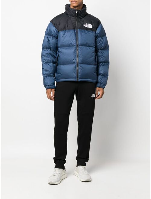 The North Face logo-print padded down jacket