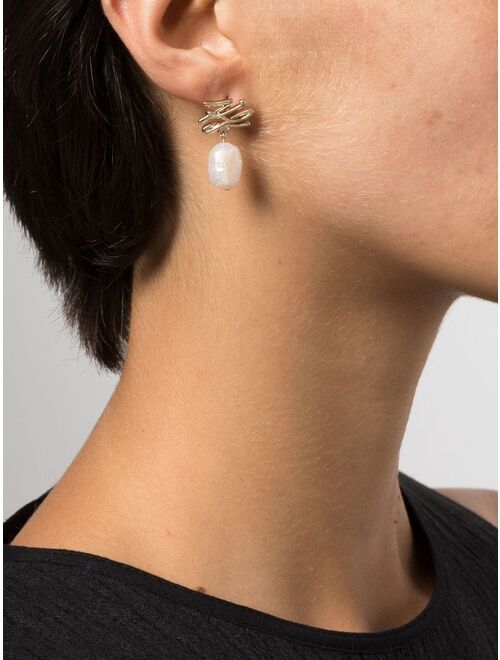 Karl Lagerfeld K/Autograph pearl drop earrings