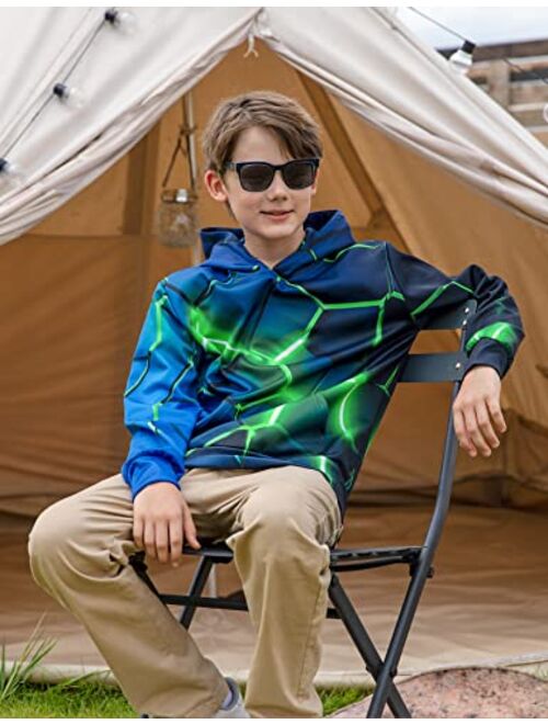 Ahegao Boys Girls Hoodies for Kids 3D Prints Casual Pullover Sweatshirts with Pocket for 6-16 Years