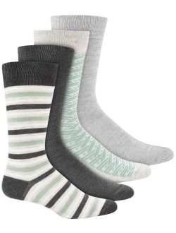 Men's 4pk. Crew Socks, Created for Macy's