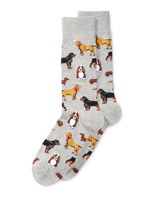 Hot Sox Men's Socks, Cats and Dogs Slacks
