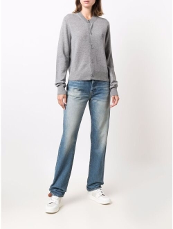 Acne Studios face-patch wool cardigan