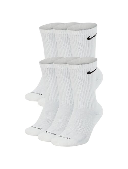 Men's Nike 6-pack Everyday Plus Cushion Crew Training Socks
