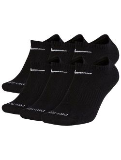 6-pack Everyday Plus Cushion No-Show Training Socks
