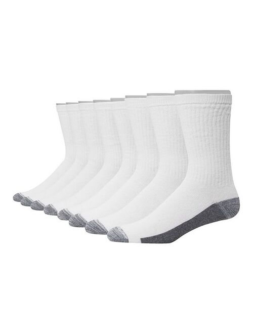 Men's Hanes Ultimate 8-Pack X-Temp Ultra Cushion Crew Socks
