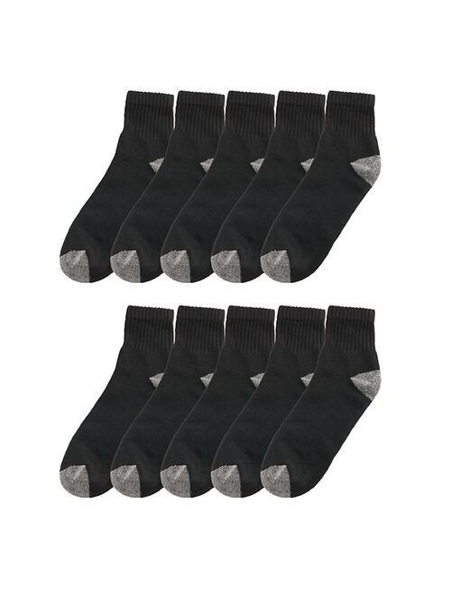 Men's Tek Gear 10-pack Quarter Socks