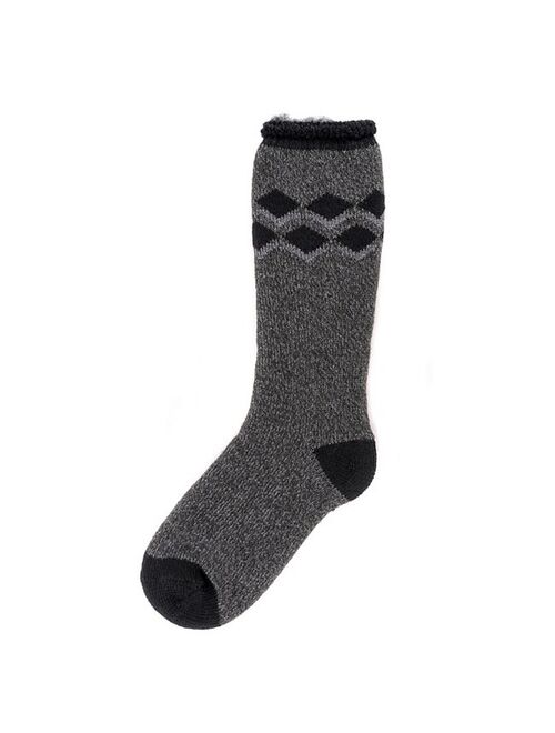 Men's MUK LUKS Heat Retainers Solid Thermal Socks