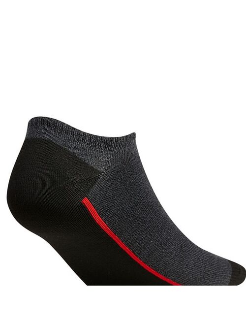 Men's adidas 6-Pack Linear Superlite III No-Show Socks