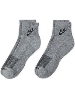 Unisex Nike 2-pack Everyday Plus Dri-FIT Cushioned Ankle Socks