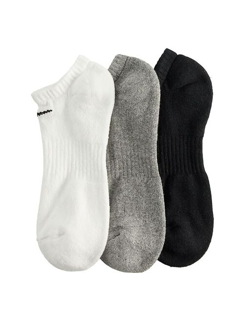 Men's Nike 3-pack Everyday Cushion No-Show Training Socks