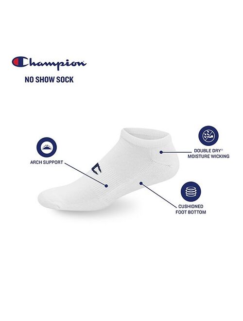 Men's Champion 6-pack Basic Performance No-Show Socks