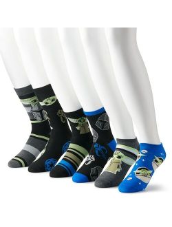 Men's Mandalorian 6-Pack Variety Socks