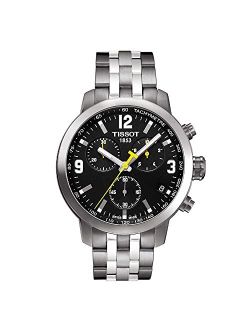 T-Sport PRC200 Chronograph Mens Watch - Stainless Steel, Grey (T0554171105700)