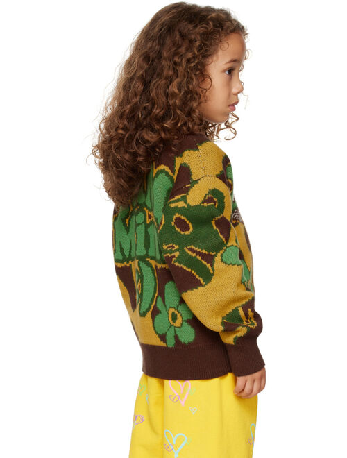 PERKS AND MINI SSENSE Exclusive Kids Brown Shroom Sweater