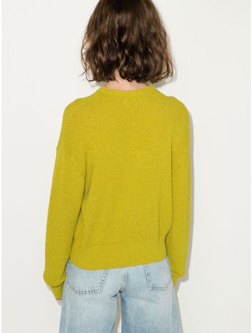 RE/DONE round-neck cardigan