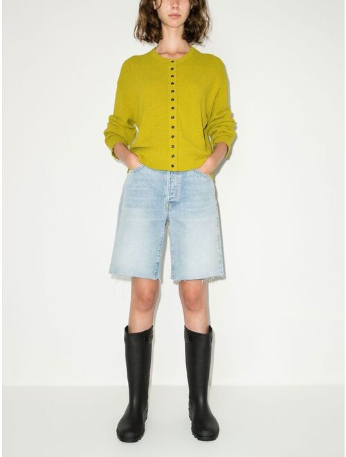 RE/DONE round-neck cardigan