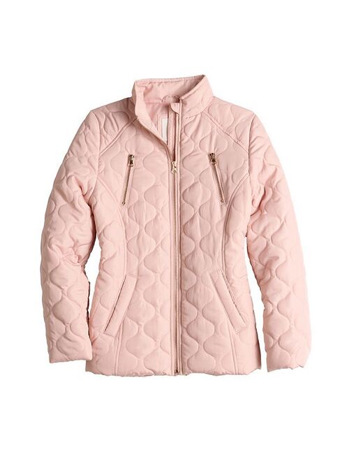 Girls 4-18 SO Quilted Barn Jacket
