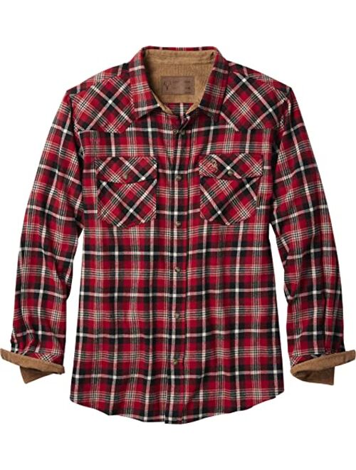 Legendary Whitetails Men's Shotgun Western Flannel Shirt