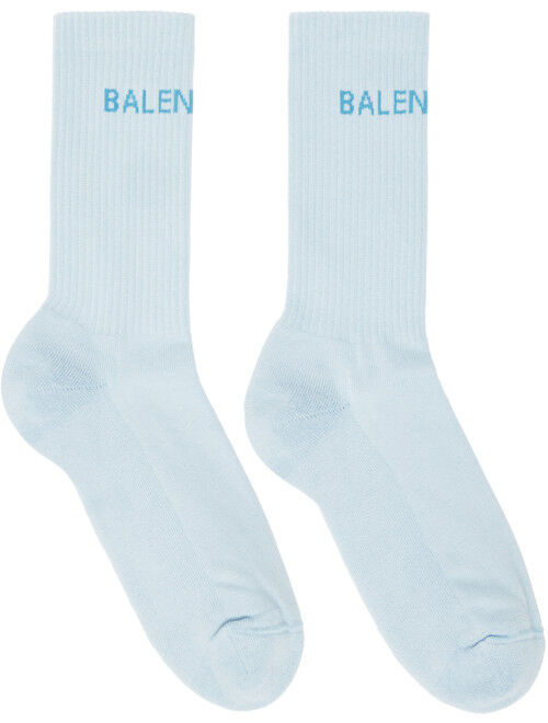 Balenciaga Blue Tennis Socks
