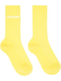 Yellow 'Les Chaussettes Jacquemus' Socks