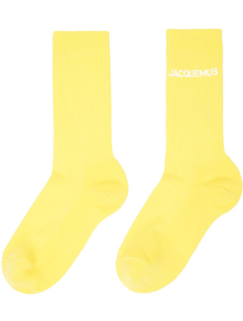 Yellow 'Les Chaussettes Jacquemus' Socks