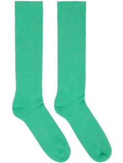 Drkshdw Green Logo Socks