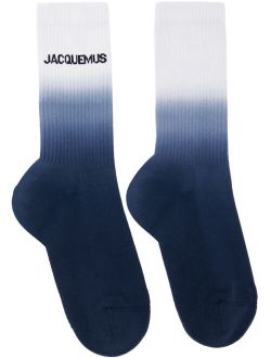 Navy 'Les Chaussettes Moisson' Socks