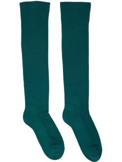 Green Knee-High Socks