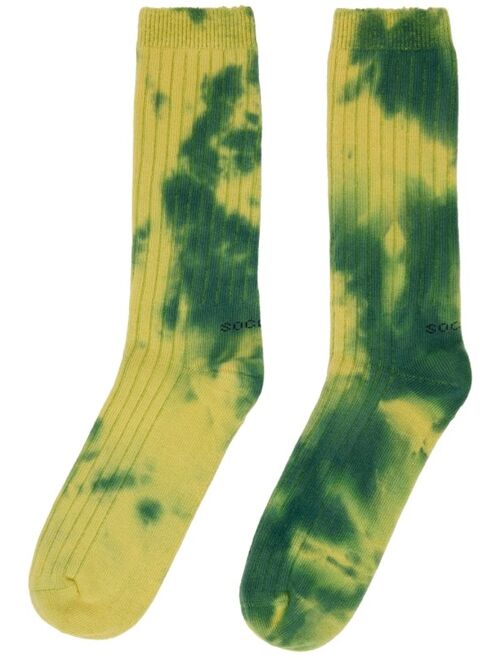 SOCKSSS Two-Pack Green Socks
