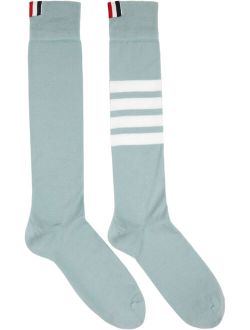 Green 4-Bar Socks