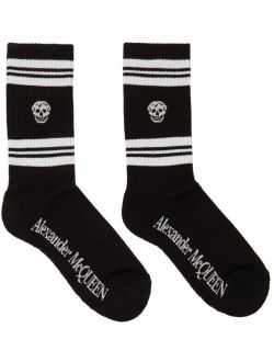 Black Skull Sports Socks