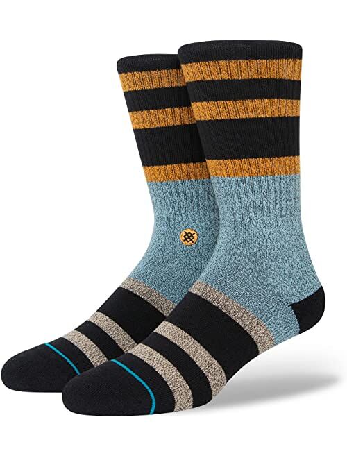 Stance Staggered Cotton Colorblock Crew Socks