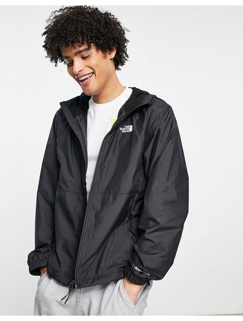 The North Face Hydrenaline 2000 water repellent WindWall wind jacket in black