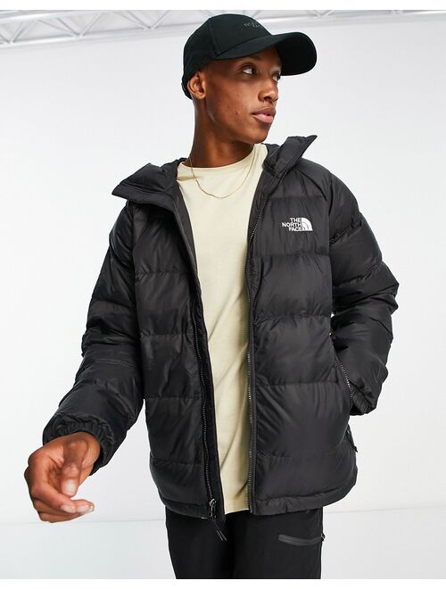 The North Face Hydrenalite hooded down puffer jacket in black