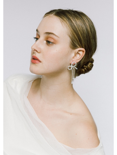 Jennifer Behr Mirabelle crystal drop earrings