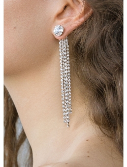 Farren crystal-embellished earring