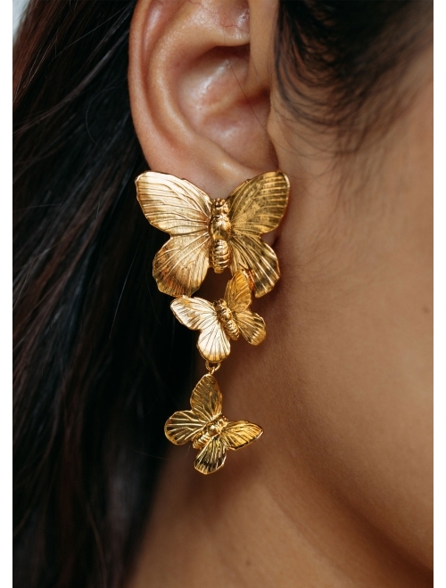 Jennifer Behr Avah butterfly earrings