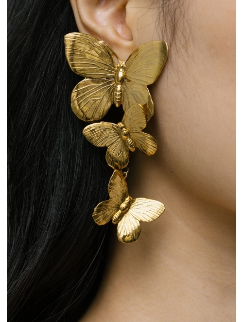 Jennifer Behr Alessandra butterfly earrings
