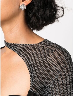 Ariana crystal-embellished earrings