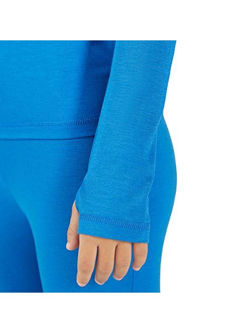 Eddie Bauer Kids' Thermal Underwear Set - 2 Piece Performance Base Layer Long Sleeve Shirt and Leggings - Boys/Girls (3-16)