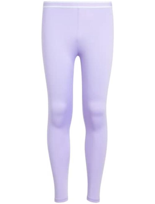 Rene Rofe Girls Thermal Underwear Set 2 Piece Fleece Lined Top and Long Johns (2T-16)