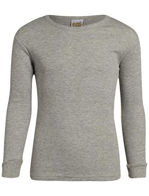 Sweet & Sassy dELiA*s Baby Girls' Thermal Underwear - 2 Piece Waffle Knit Top and Long Johns (Infant/Toddler)