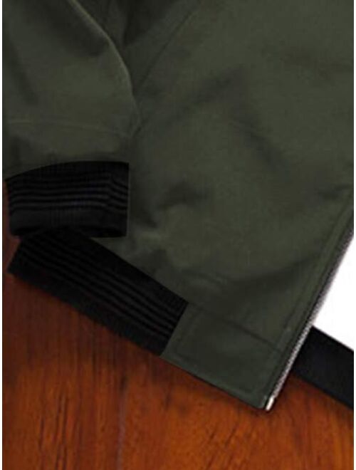 Shein Men Zip Up Bomber Jacket Without Tee