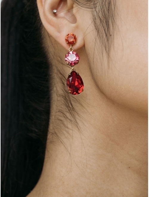 Jennifer Behr Aileen crystal earrings