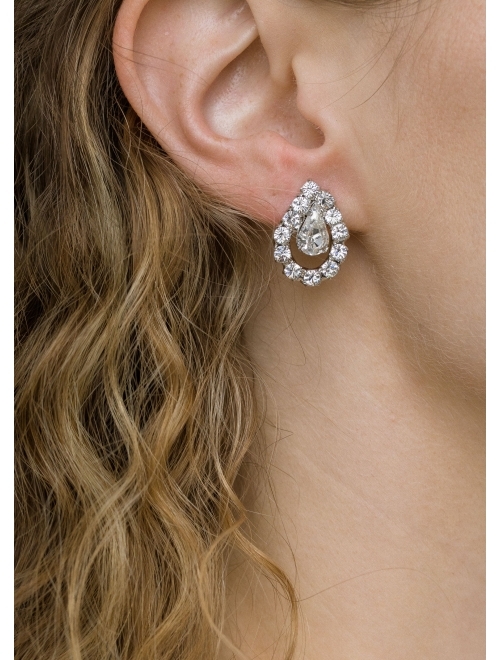 Jennifer Behr Ame crystal-embellished earring