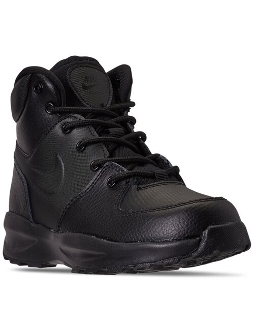 NIKE Little Kids Manoa Leather Boots from Finish Line