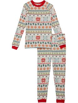 Pajamarama Nordic Fair Isle Long PJ Set (Toddler)