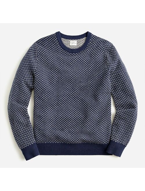 J.Crew Rugged merino wool bird's-eye sweater