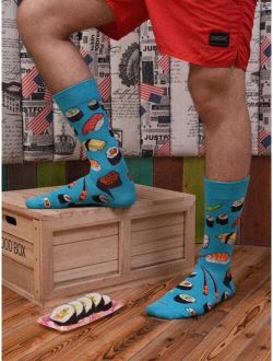 Men Sushi Pattern Socks