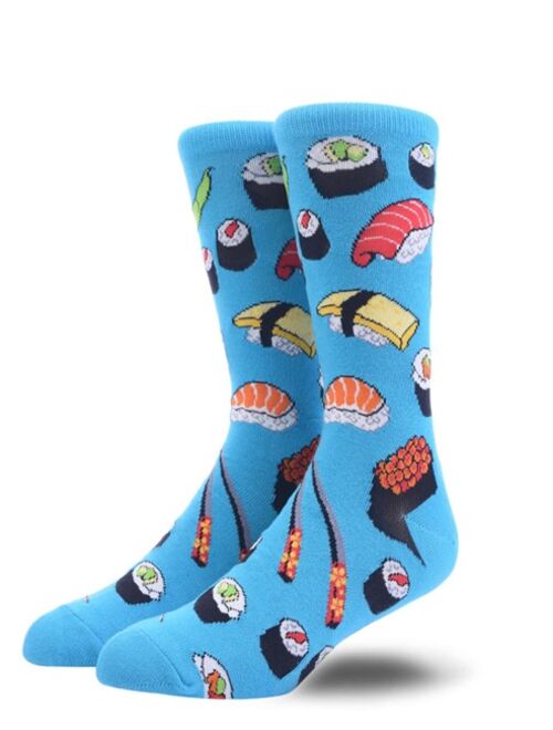 Shein Men Sushi Pattern Socks